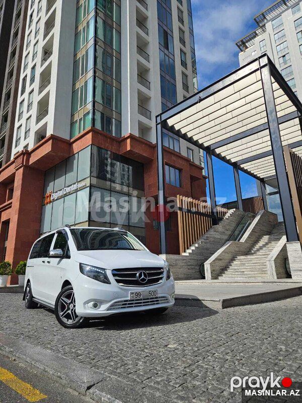 Mercedes v class, 2020 il — Minik avtomobili icarəsi, Bakı (7)