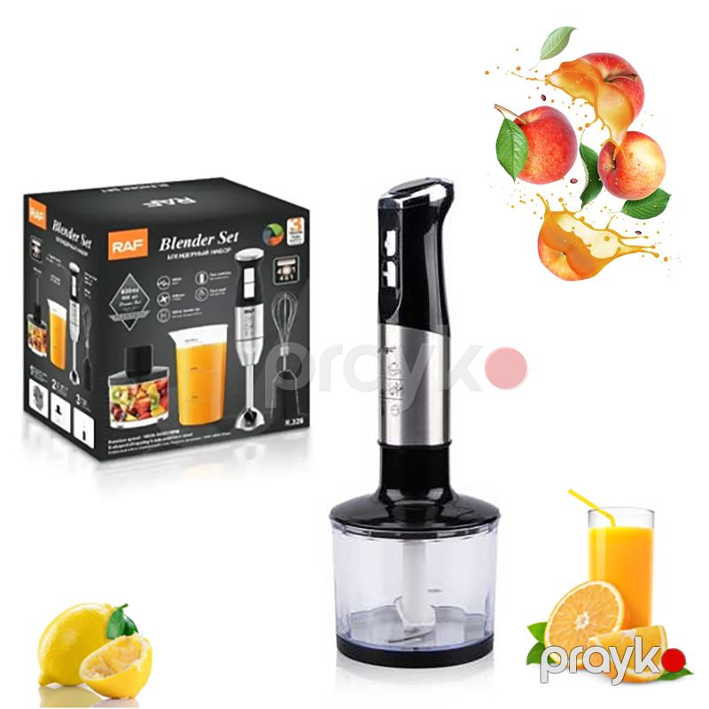 Çoxfunksiyalı blender RAF R.326 Mətbəx Blenderi 4-ü 1-də Doğrayıcı Əl Blenderi Elektrikli Mətbəx Mikseri — Blenderlər, xırdalayanlar və mikserlər, Bakı (3)