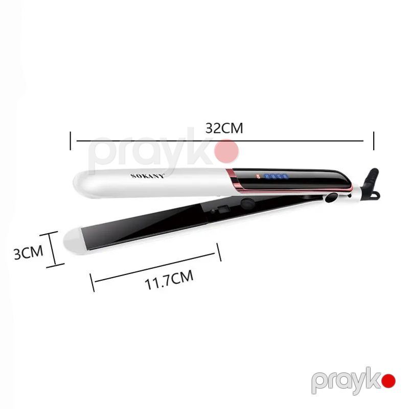 Zogifts Sokany Peşəkar Saç Düzləşdirici Fen LED İdarə Etmə Panelinə Sahib Professional Saç Düzləşdirici Fen — Fən, Bakı (6)