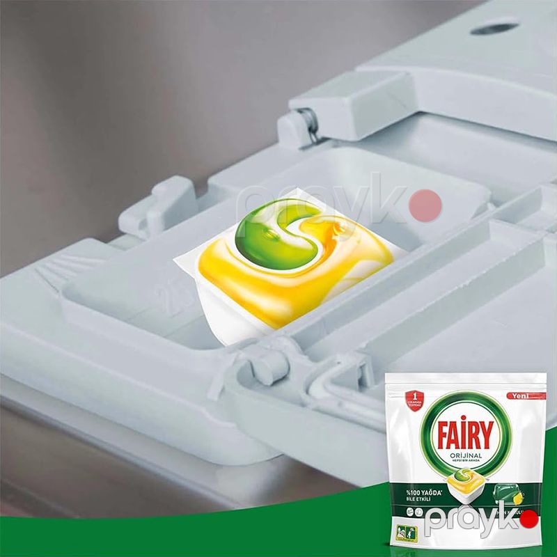 50 Ədəd Fairy Platinum Qabyuyan 50li Yuyucu Tablet Limon Qoxulu Yuyucu Tablet — Mallar, Bakı (4)
