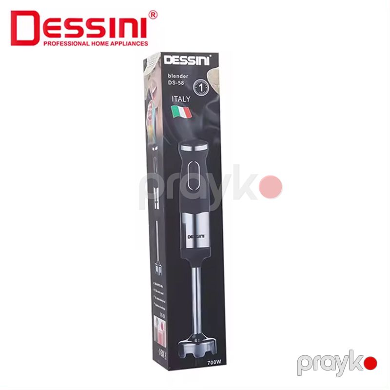 Dessını DS-58 Çoxfunksiyalı Paslanmayan Polad Yüksək Güclü Əl Blenderi 700W — Blenderlər, xırdalayanlar və mikserlər, Bakı (6)