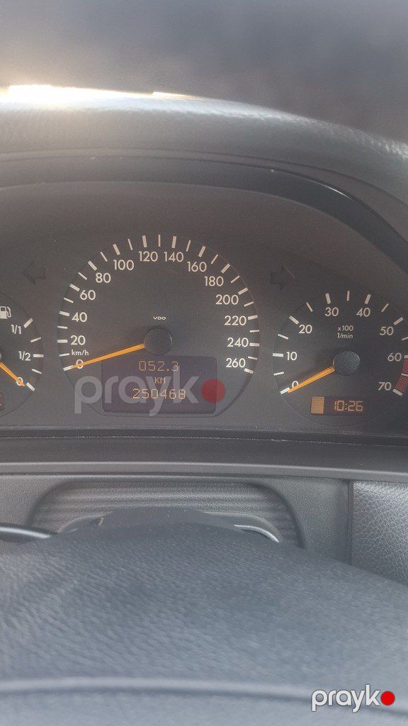 Mercedes E 280, 2.8 L, 2001 il, 250 438 km — Avtomobillər, Bakı (6)
