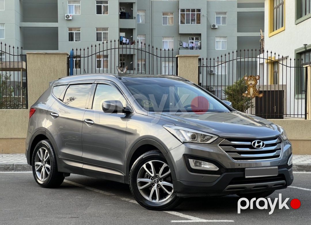 Hyundai Santa Fe, 2014 il — Avtomobillər, Sumqayıt (4)