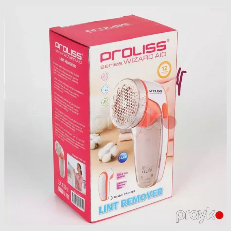 Proliss PRO-189Portativ USB Doldurula Bilən Tük Təmizləyici Tiftik Təmizləmə Aparatı — Mallar, Bakı (2)