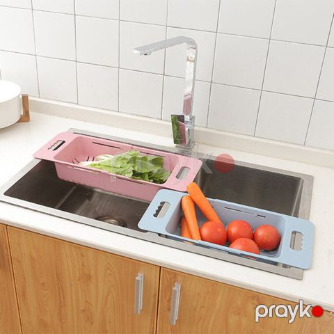 4 Rəngli Mətbəx Lavabo Drenaj Rafı Meyvə Saxlama Drenaj Rəfi Mesh Sink Organizer Plastik Lavabo Drenaj Səbətləri — Bakı