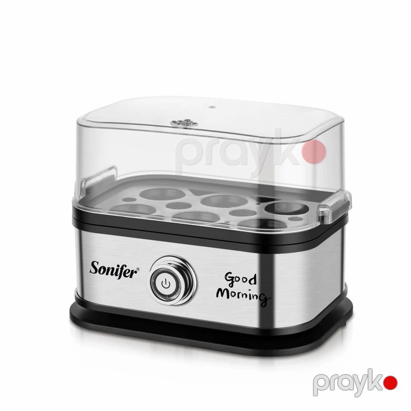 Sonifer SF-1510 Mini Elektrikli Yumurta Bişirən 6 Sürətli Buxar Qazanı Sonifer SF-1510 Buxarlı Yumurta Qazanı — Qablar və mətbəx əşyaları, Bakı (5)