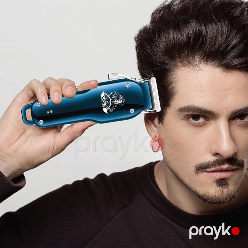 VGR V-679 Elektrikli Kişilər Üçün Trimmer Professional Saç Saqqal Təraş Maşını Ülgüc — Usturalar, trimmerler və epilyatorlar, Bakı (3)