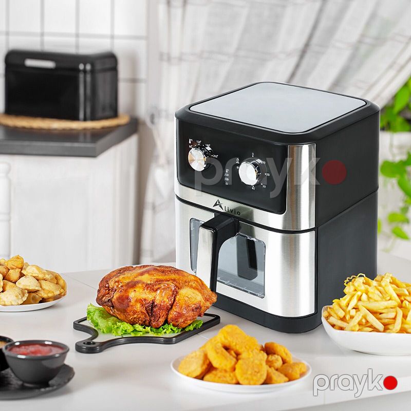 RAF 8L Airfryer İstifadəsi Asan Rəqəmsal Hava Fritöz — Digər mətbəx texnikası, Bakı (4)