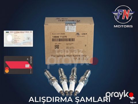 Hyundai, Kia alışdırma şamları — Bakı