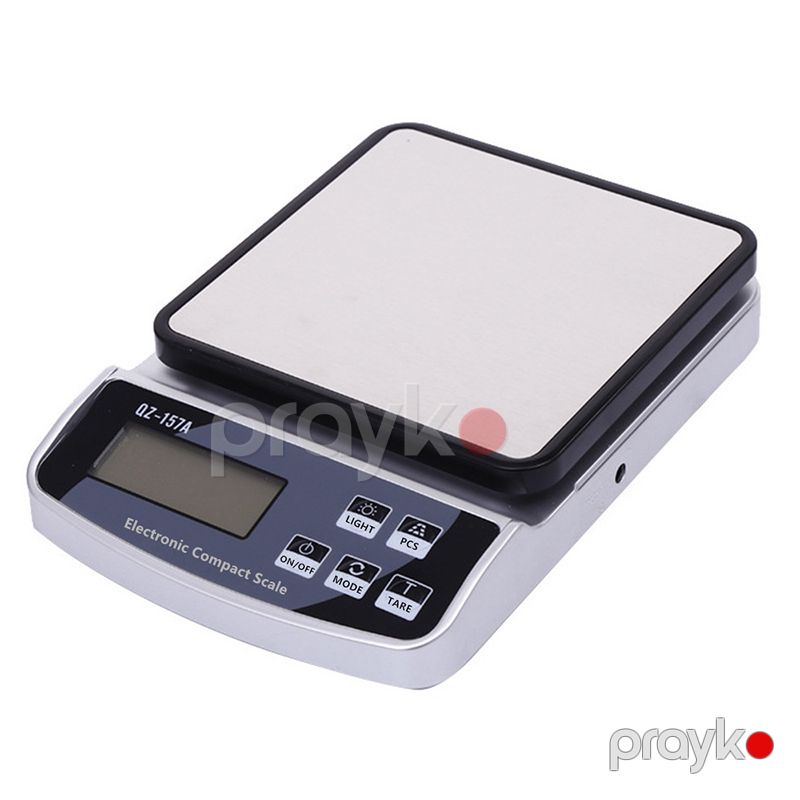 Elektron Tərəzi Suya Davamlı USB Təkrar Doldurula Bilən Dəqiq Mətbəx Tərəzisi Çoxfunksiyalı 15KG-1g — Tərəzi, Bakı (5)