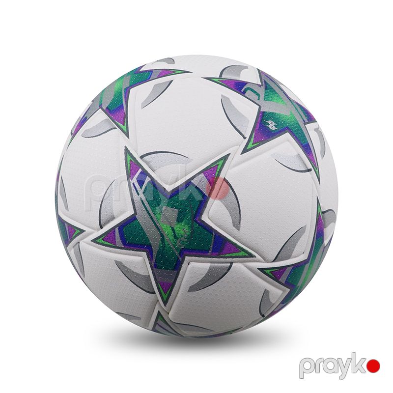 Professional Rəngbərəng Futbol Topu Liqa 01 5 Nömrə Yaşıl Rengli — İdman, hobi, istirahət, Bakı (3)