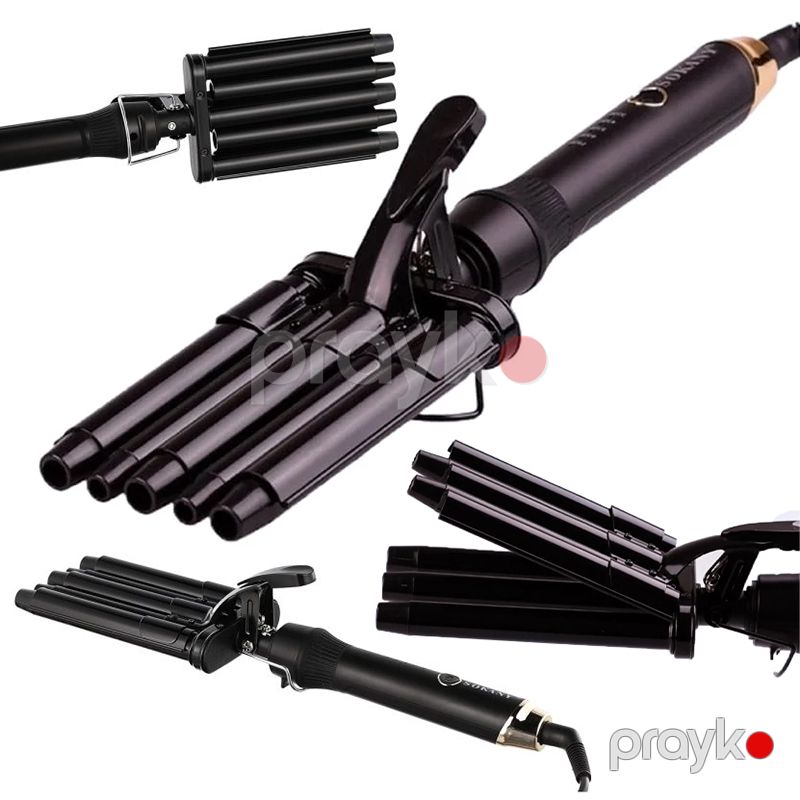 Sokany SK-670, Saç Buruq Ütü Sokany Sk-670 Su Dalğası Fen 5 dalğalı buruq ütü 13mm/16mm — Fən, Bakı (2)