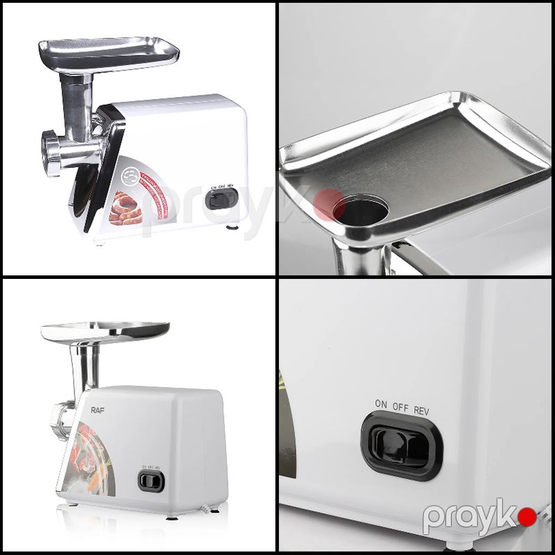 Yüksək keyfiyyəti R.3368 Ətkəçən 2500W Gücə Məxsus Qida Kombayını Elektrikli Kolbasa Dolduran Ət maşını — Digər mətbəx texnikası, Bakı (5)