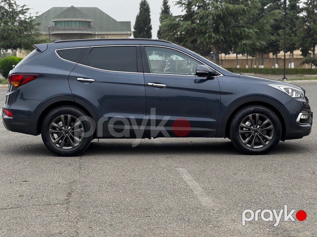 Hyundai Santa Fe, 2.0 L, 2017 il, 205 000 km — Avtomobillər, Ağcabədi (6)