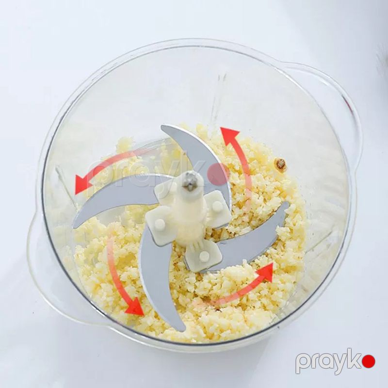 Manual Tərəvəz Doğrayıcı Blender Sarımsaq Əzən Ətçəkən Mətbəx Aləti Çoxfunksiyalı Mətbəx Kombaynı — Ev texnikası, Bakı (4)