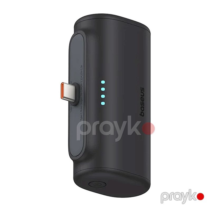 Baseus Yığcam Sürətli Doldurma Power Bank Type-C Qara Sürətli Şarj Cihazı Compact Series 5000 mAh — Telefonlar və qadjetlər, Bakı (2)
