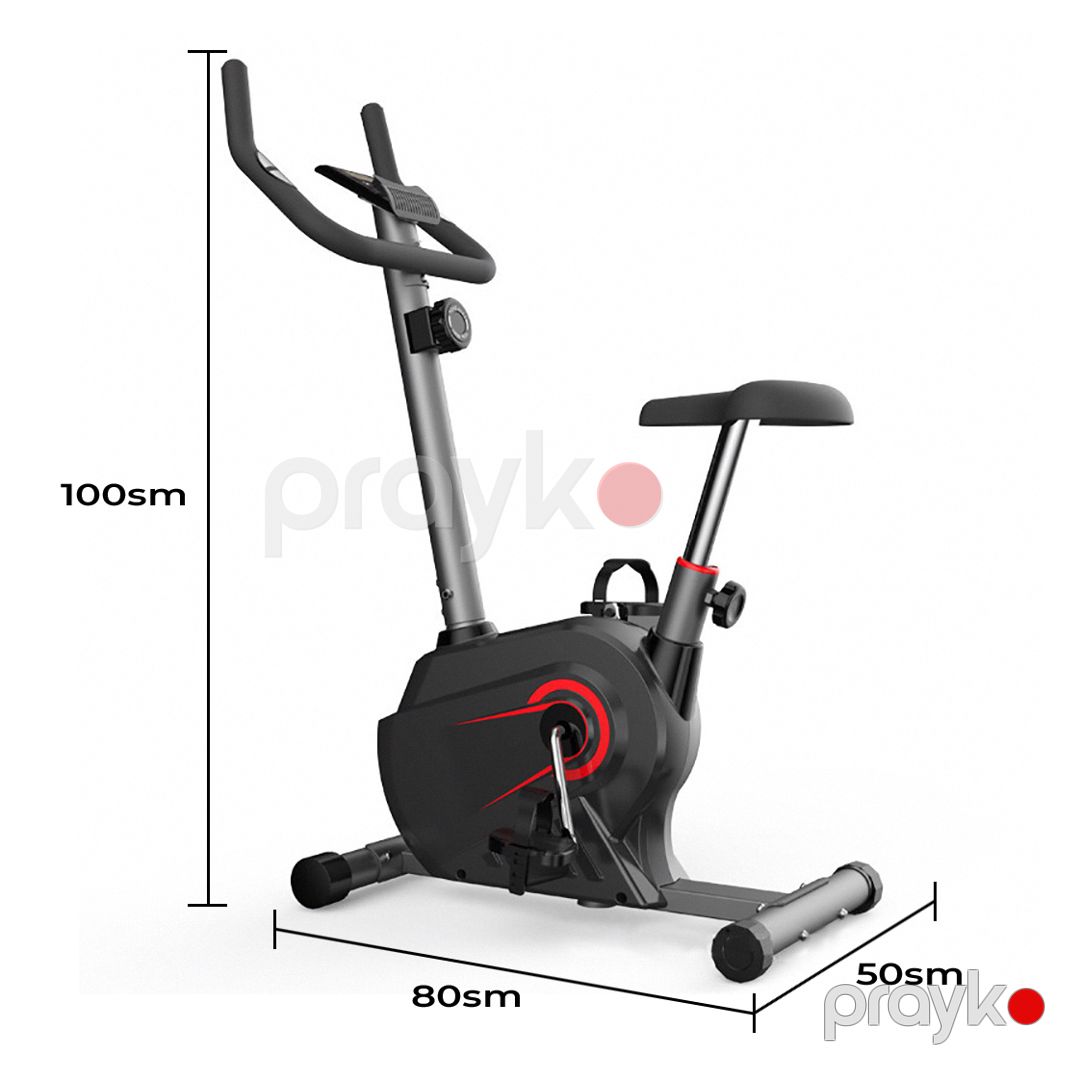 Fitness Maqnetik İdman Velosipedi LED Ekranlı Qara — Fitness və simulyatorlar, Bakı (2)