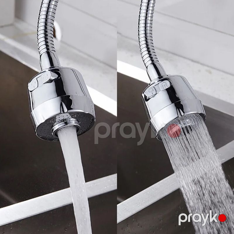 2 Rejimli Universal Kran Filtrli 360 Fırlanan Duş Başlığı Effektiv Suya Qənaət Edən Filtr Kranı — Mallar, Bakı (4)
