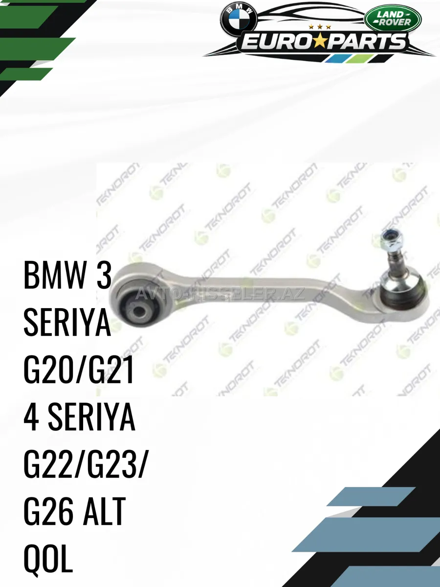 BMW 3 Seriya G20/G21 4 seriya G22/G23/G26 ALT QOL — Bakı