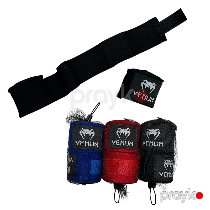 Wenum Boks Binti Qara Boks Sarğıları 2 x Pambıq Sarğısı Bandaj MMA Boks Binti 5 m — İdman, hobi, istirahət, Bakı (5)