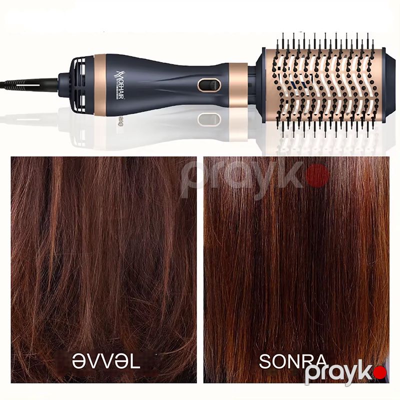 Moehair M0-7154 Saç Şəkilləndirici Fen 4-ü Bir Arada Daraqlı Fen 1000W — Fən, Bakı (2)