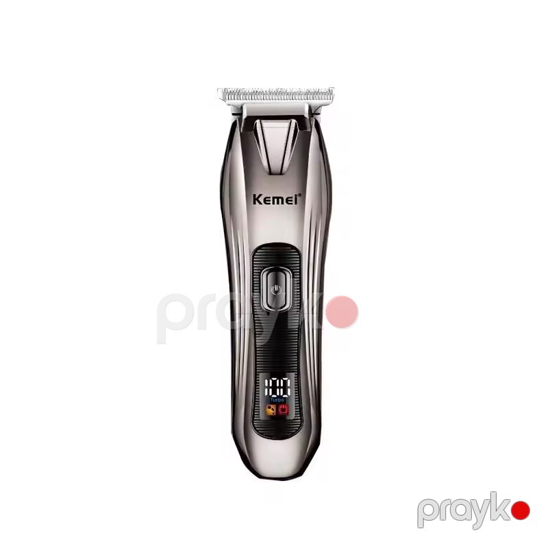Kemei KM-639 Professional Saç Saqqal Təraş Maşını Led Displeyli Kişi Təraş Maşını Trimmer — Usturalar, trimmerler və epilyatorlar, Bakı (2)