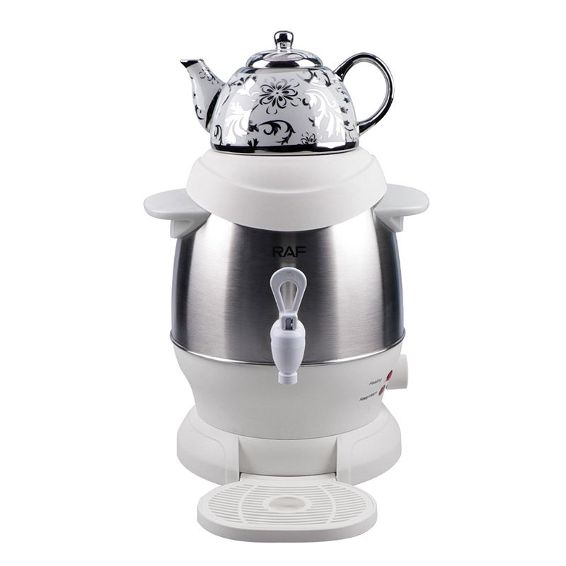 RAF 6 L Tututma Malik Böyük Tutumlu Elektrikli Polad Samovar 1350W İstifadəsi Asan Termostat Nəzarəti 1L — Samovarlar, Bakı (4)