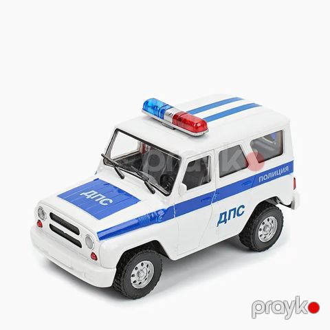 Play Smart Polis Xidməti Maşını – İşıqlı və Səsli Oyuncaq — Bakı