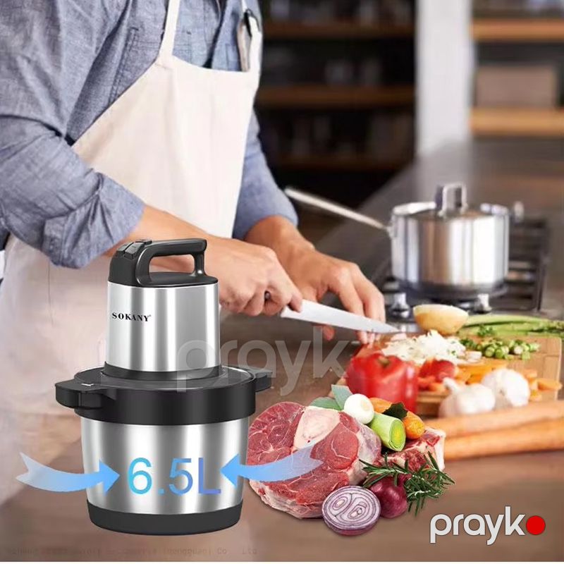 Sokany SK-7033 Çoxfunksiyalı Elektrikli Doğrayıcı Tərəvəz Ət Doğrayıcı İki Sürətli Doğrayıcı 1500W — Blenderlər, xırdalayanlar və mikserlər, Bakı (3)