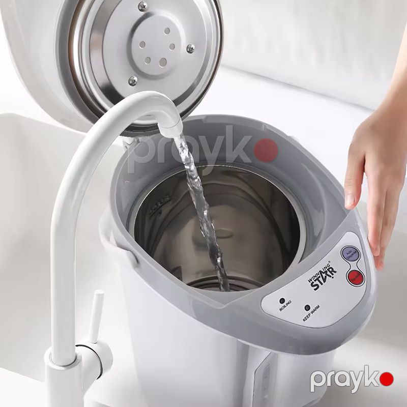 Wınnıng Star ST-6026 Elektrikli Termos Avtomatik Qaynatma Funksiyalı Termos 730W — Samovarlar, Bakı (6)