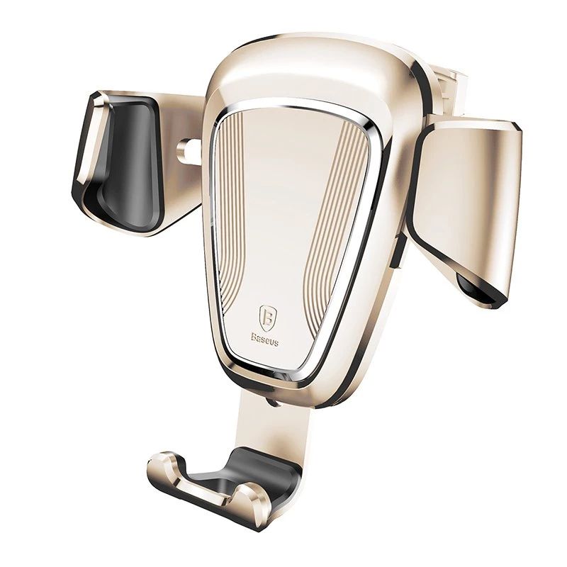 Baseus Gravity Car Mount Leather Type (SUYL-B01) Avtomobil üçün tutacaq — Mallar, Bakı (4)