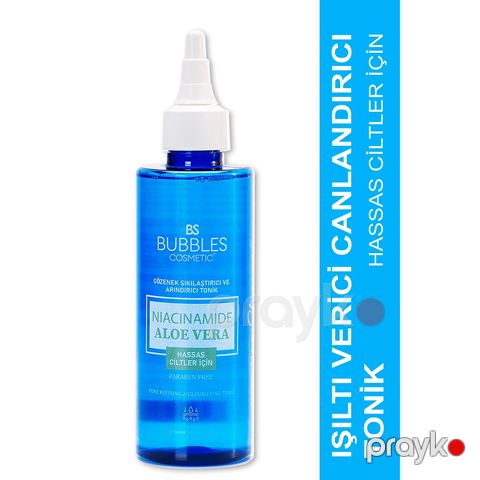 Bs Bubbles Cosmetic Tonik Yağlı və Həssas Dərilər Üçün Üz Yuma Geli 200ml Glycolic Acid %5 Aha+bha Paraben Free — Bakı