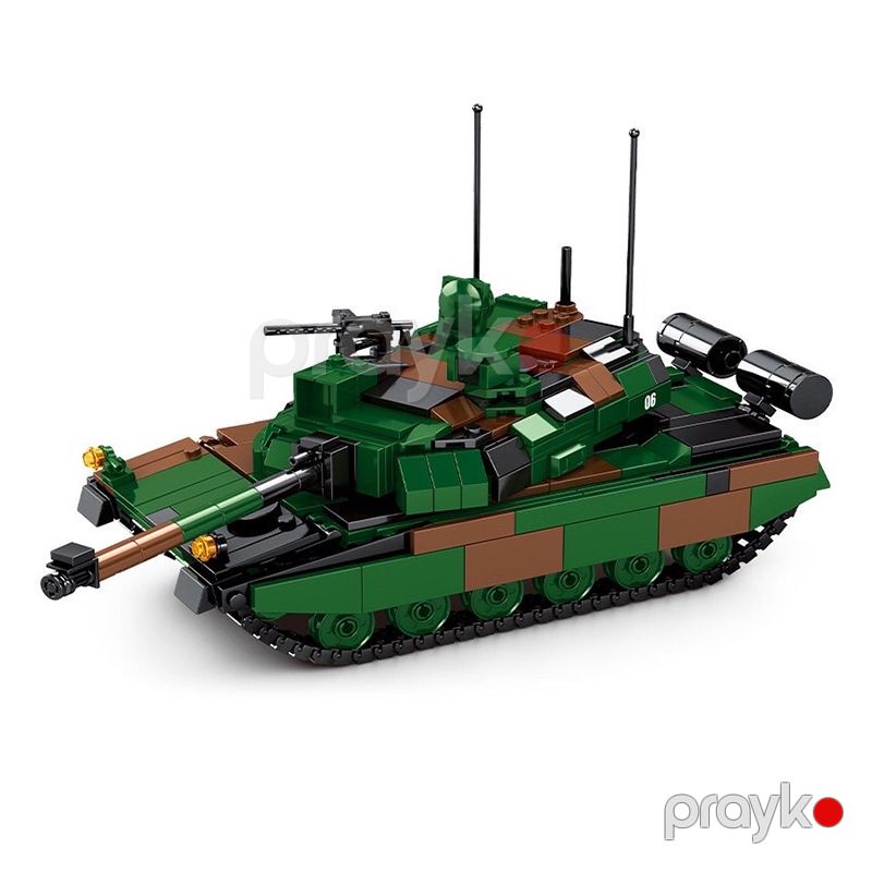 Leclerc Əsas Döyüş Tankı SY0102 Konstruktor Hərbi Tank Blok Kərpicləri 889 ədəd — Oyuncaqlar, Bakı (2)