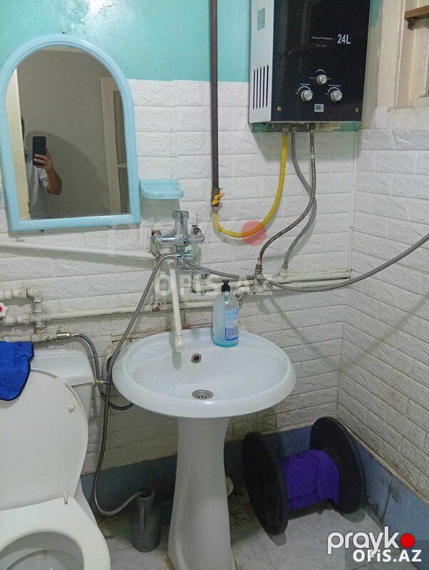 Köhnə tikili Kirayə Verilir Yasamal r., İnşaatçılar m., 1 otaq, 34 m² — Mənzil, Bakı (4)