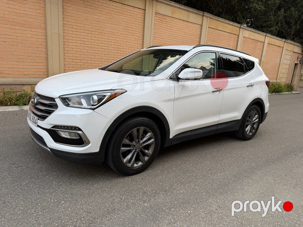 Hyundai Santa Fe, 2.0 L, 2016 il, 107 600 km — Avtomobillər, Bakı (3)
