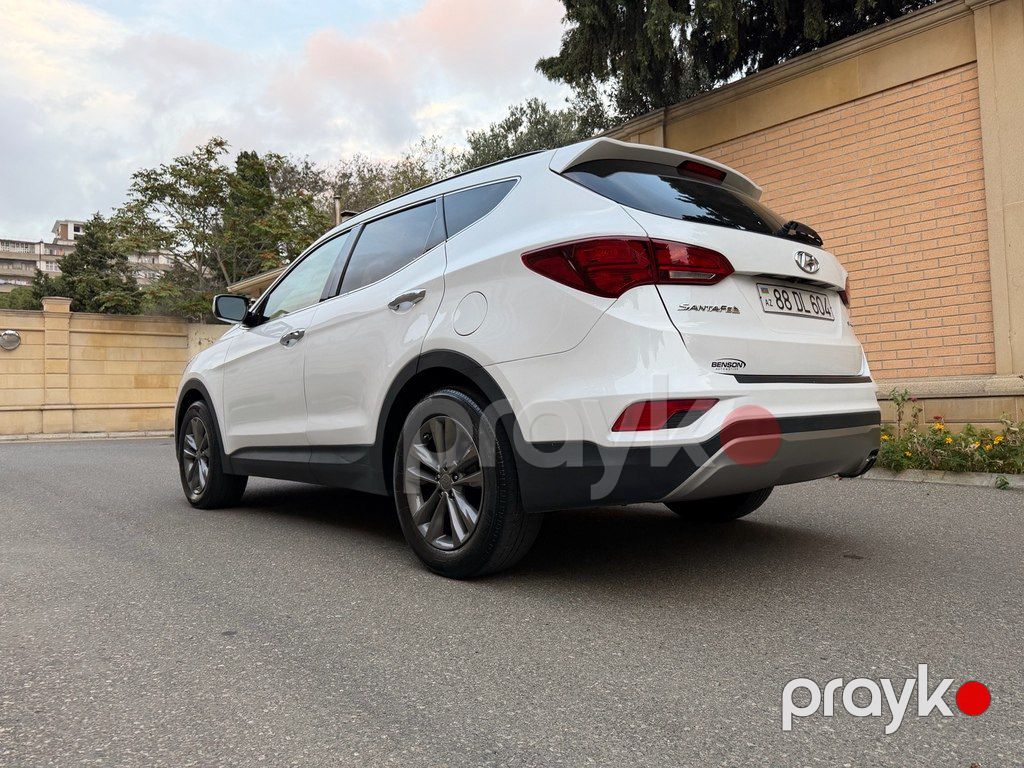 Hyundai Santa Fe, 2.0 L, 2016 il, 107 600 km — Avtomobillər, Bakı (10)