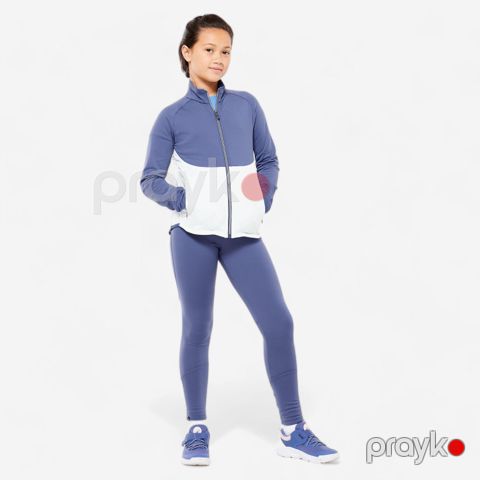 Qızlar üçün idman kostyumu Decathlon 8601154, rəngbərəng, poliester/elastan, ölçü 8-9 yaş — Bakı