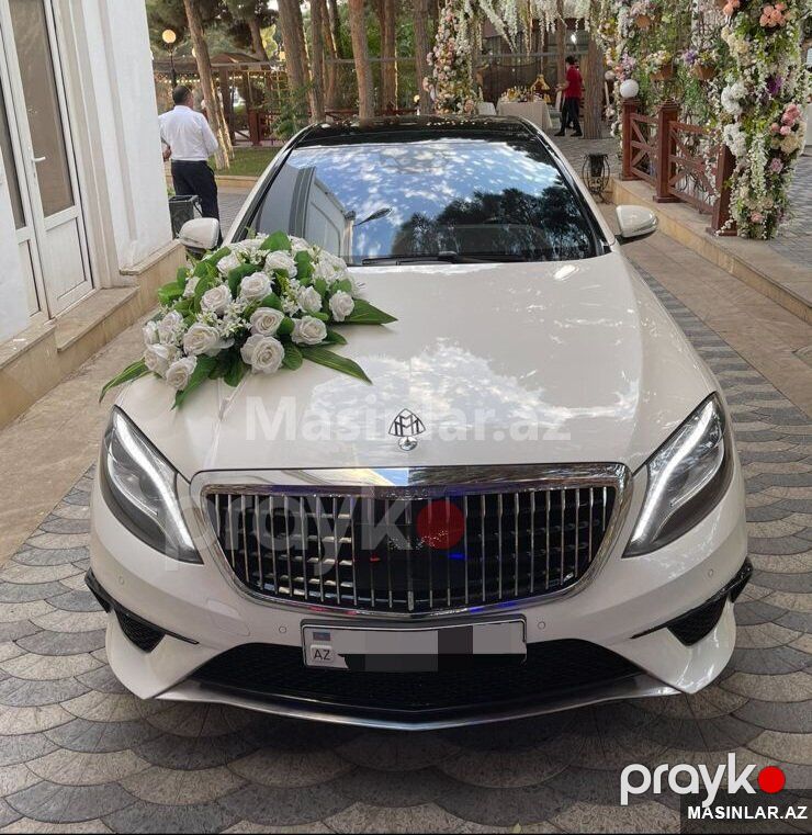 Mercedes Maybach, 2017 il — Minik avtomobili icarəsi, Bakı (2)