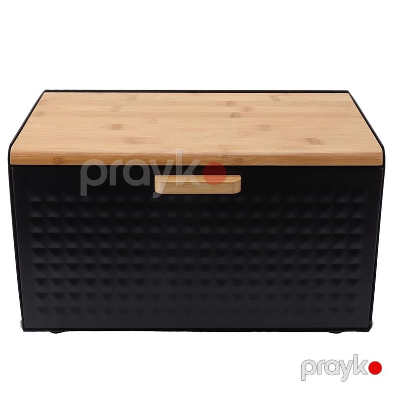 Bambu Çörək Qabı Bamboo Roll Böyük Tutumlu Premium Material Taxta Çörək Qabı Üst Qapaqlı Asan Giriş Vintage Dizaynı İlə Çörək Qabı — Qablar və mətbəx əşyaları, Bakı (3)