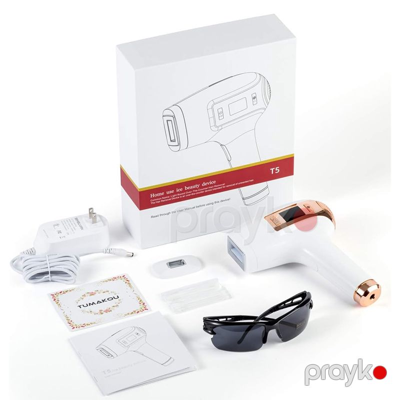 Tumakou Effektiv Daimi IPL Epilyasiyası Professional Intense Pulsed Light (IPL) Üz və Bədən Daimi IPL Epilyasiya Cihazı 500.000 İşıq İmpuls — Usturalar, trimmerler və epilyatorlar, Bakı (6)