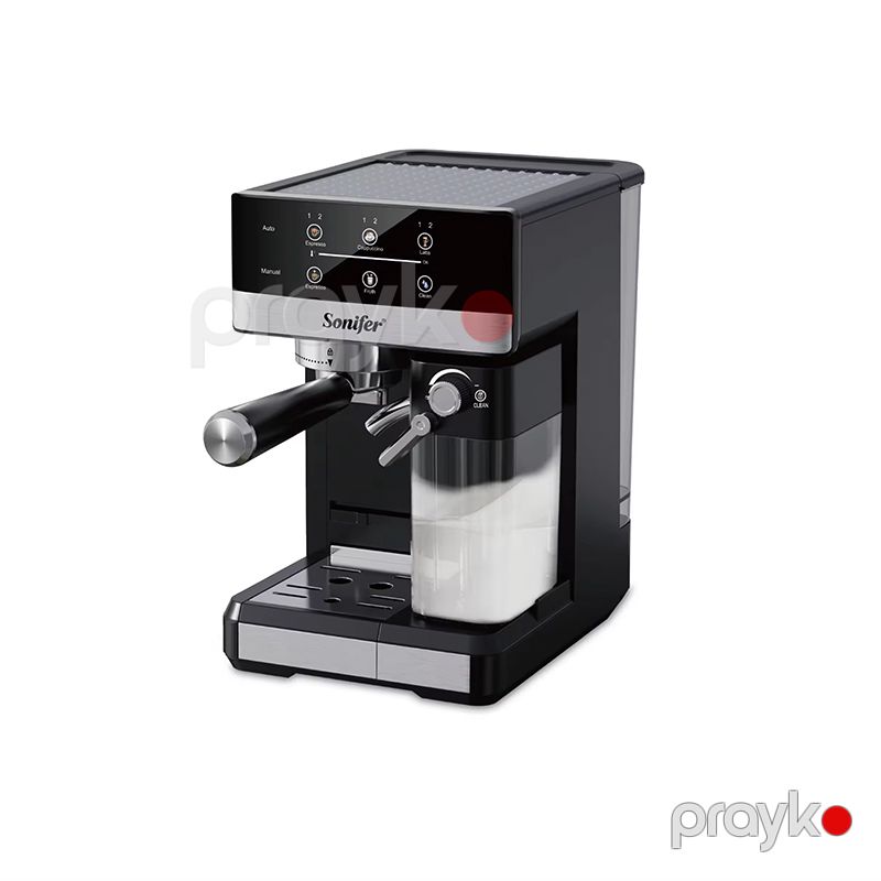 Sonifer SF-3575 Çoxfunksiyalı Qəhvə Maşını Yüksək Keyfiyyətli Kappuçino Espresso Kofe Hazırlayan Aparat 1350W — Digər mətbəx texnikası, Bakı (5)