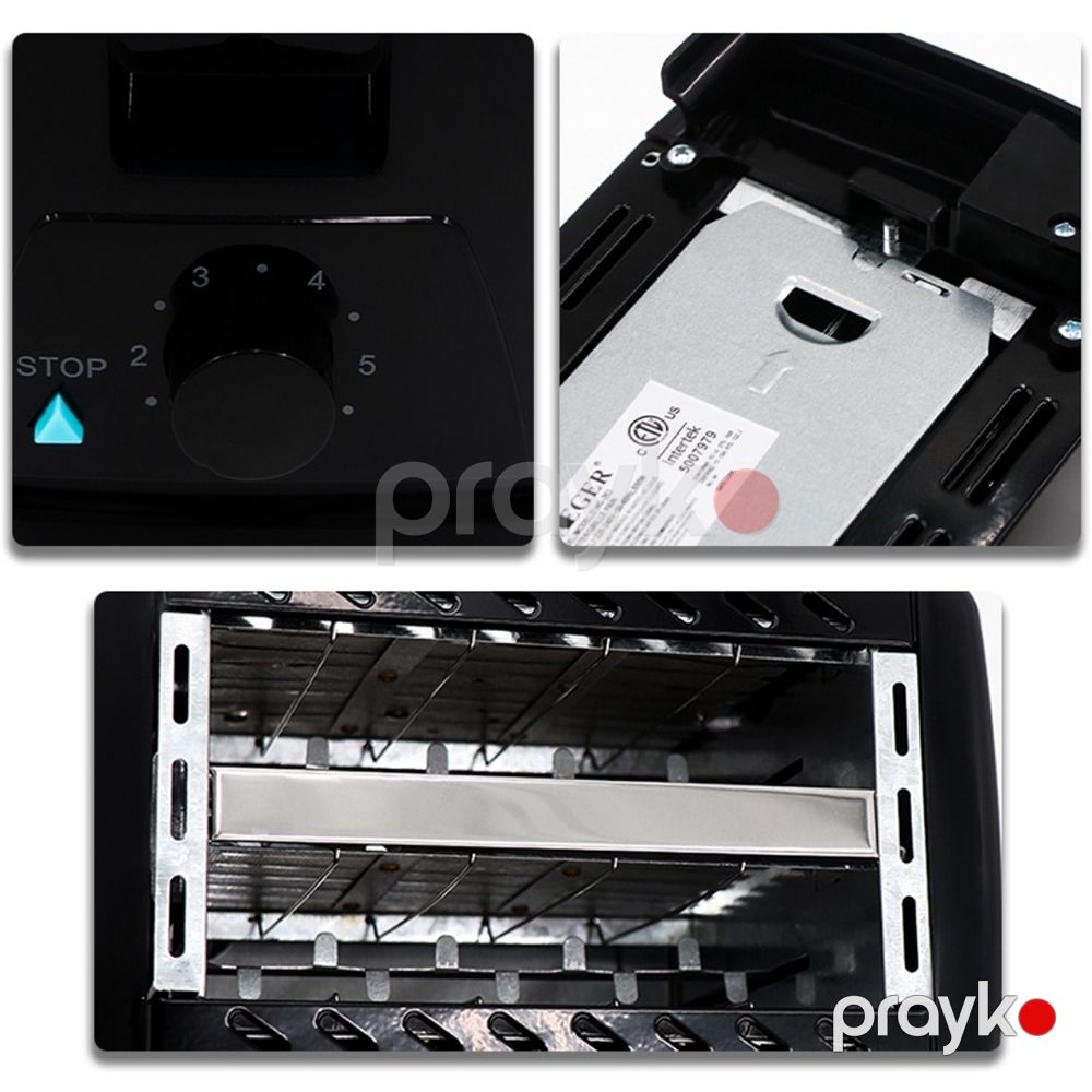 2 Dilimli Toster Haeger HG-263 650W Mətbəx Aləti 2 Dilimli Toster, Tosterlər — Toster və vaflyasıcı, Bakı (5)