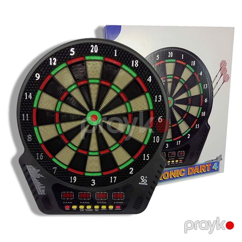 Elektron Dart Lövhəsi Rəqəmsal Yumşaq Uclu Dart Lövhəsi 6 Dart iynəsi ilə LED Ekran asma dart — İdman, hobi, istirahət, Bakı (6)