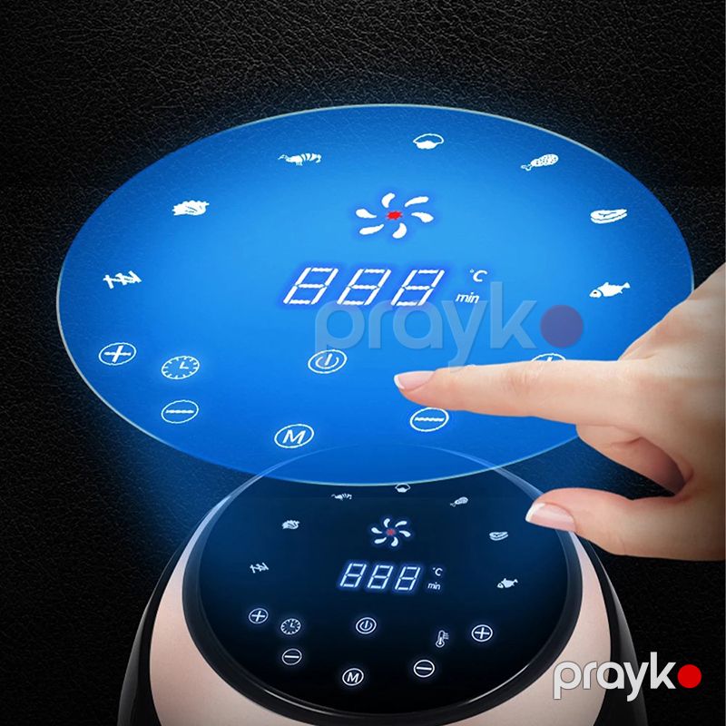 Raf R.5298 1800W Çoxfunksiyalı Elektirikli Qızardıcı Böyük Tutumlu Elektirikli Qızardıcı Airfryer 8L — Digər mətbəx texnikası, Bakı (7)