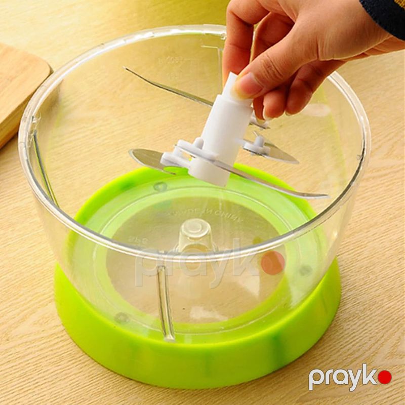 Əl ilə işləyən qida prosessoru çoxfunksiyalı Tərəvəz qida doğrayıcı kompakt və güclü tərəvəz və soğan doğrayıcı — Ev texnikası, Bakı (4)