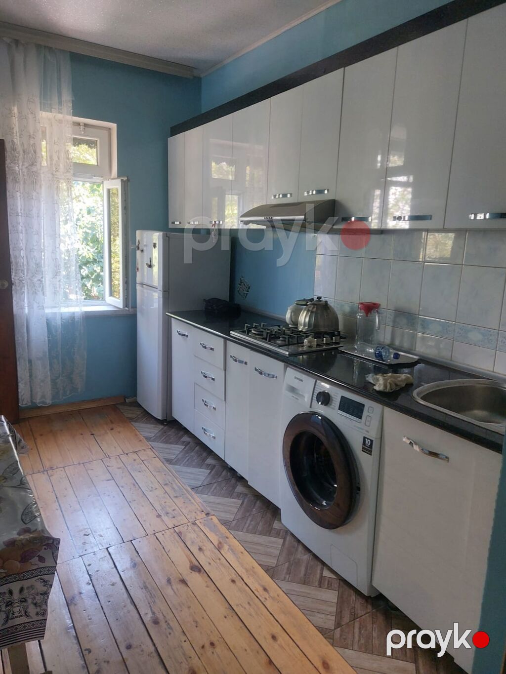 Yeni Gencede 4 otaqli ev kiraye verilir 3 mertebe istilik kombi ancaq — Mənzil, Gəncə (2)