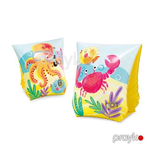 İntex 58652 Tropical Buddies Uşaqlar üçün Şişmə Qolbaqlar 30 15 sm — Bakı