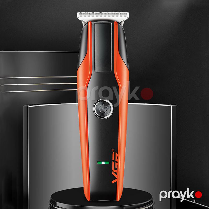 Professional VGR Saç Saqqal Çəsici Paslanmaz Polad Trimmer VGR Qırmızı Rəngli Saç Kəsici Maşın — Usturalar, trimmerler və epilyatorlar, Bakı (7)