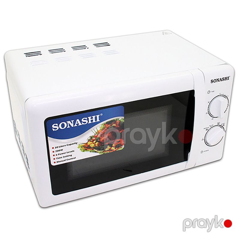 Sonashi Elektrikli Mikrodalğalı Soba Manual İdarəetmə İlə Qızdırıcı 700W Gücündə — Mikrodalğalı sobalar, Bakı (3)
