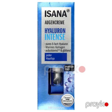 Göz ətrafı dəri üçün krem Isana Hyaluron Intense 15 ml — Bakı